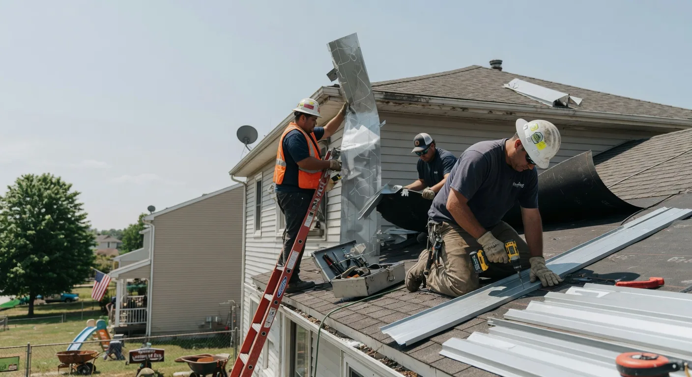 Metal Roofing Installation in New Augusta, MS near me